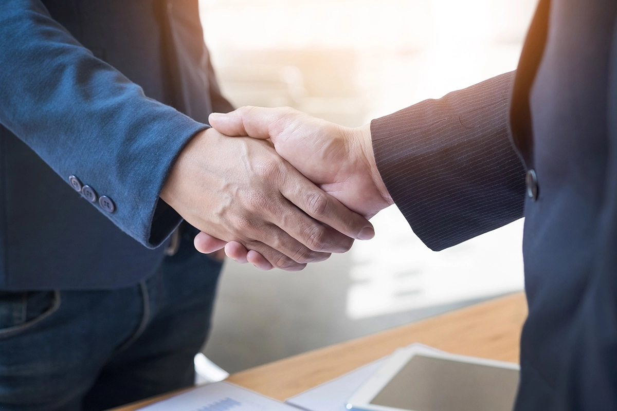 Professional partnership for WhatsApp API services with business discussion and digital solutions